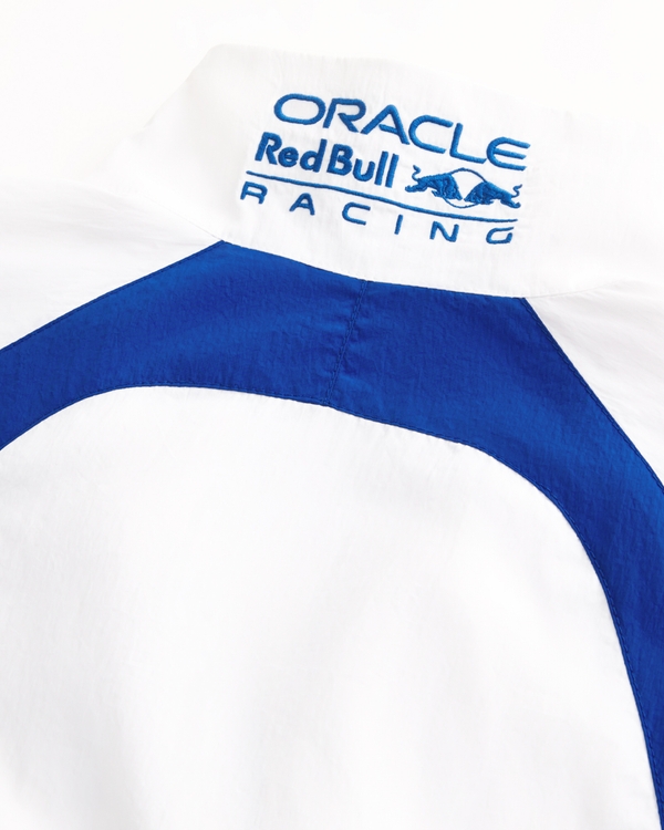 Oracle Red Bull Racing Graphic Track Jacket, White view 2