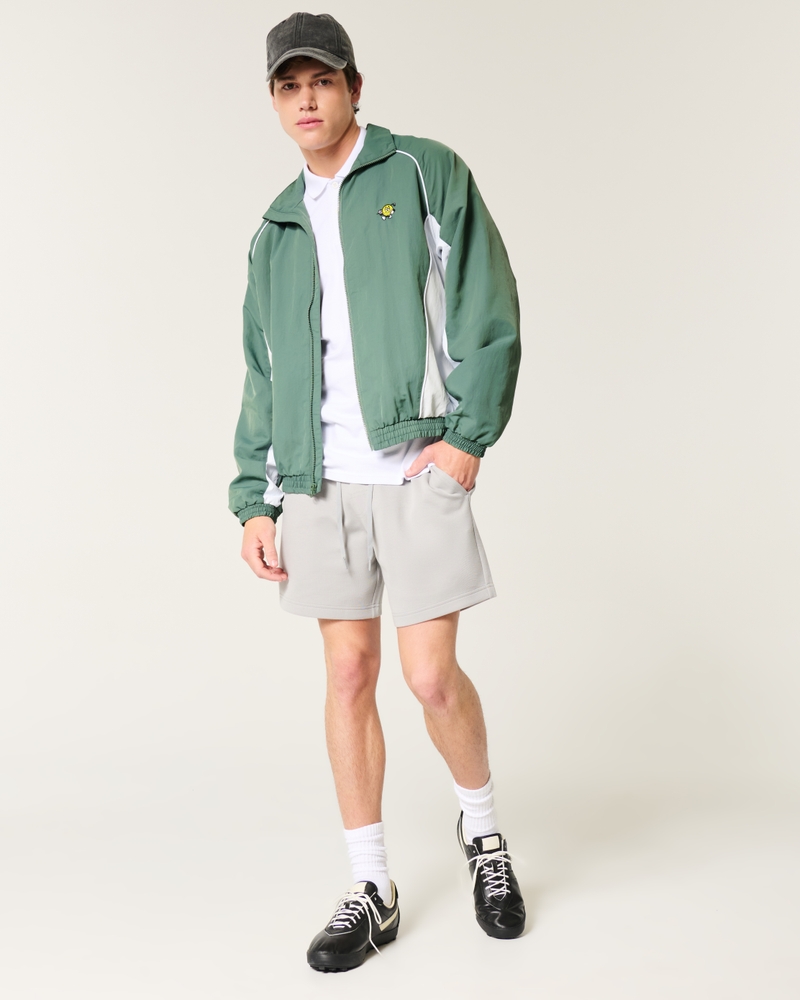 Golf Graphic Windbreaker Jacket