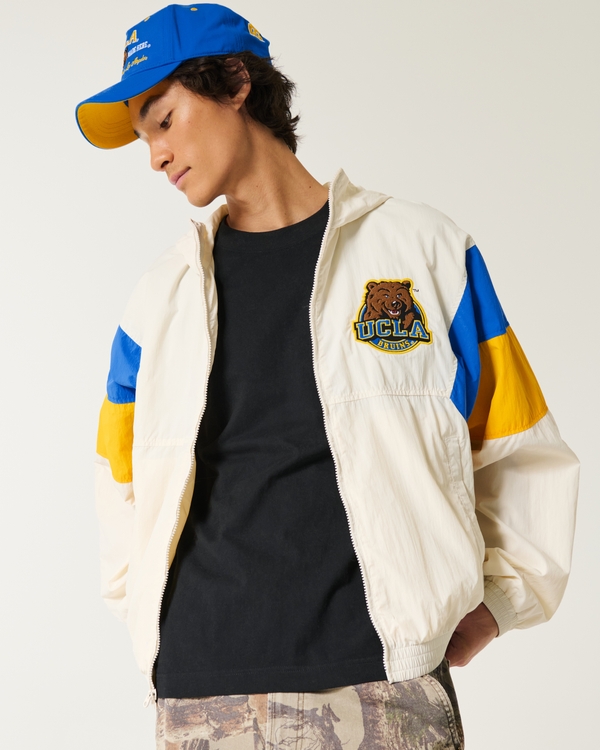 UCLA Bruins Graphic Hooded Windbreaker Jacket
