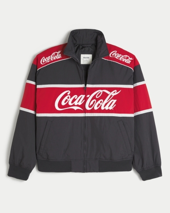 新作グッ メンズ コカ・コーラ レーシングジャケット グラフィック ジャケット・アウター
