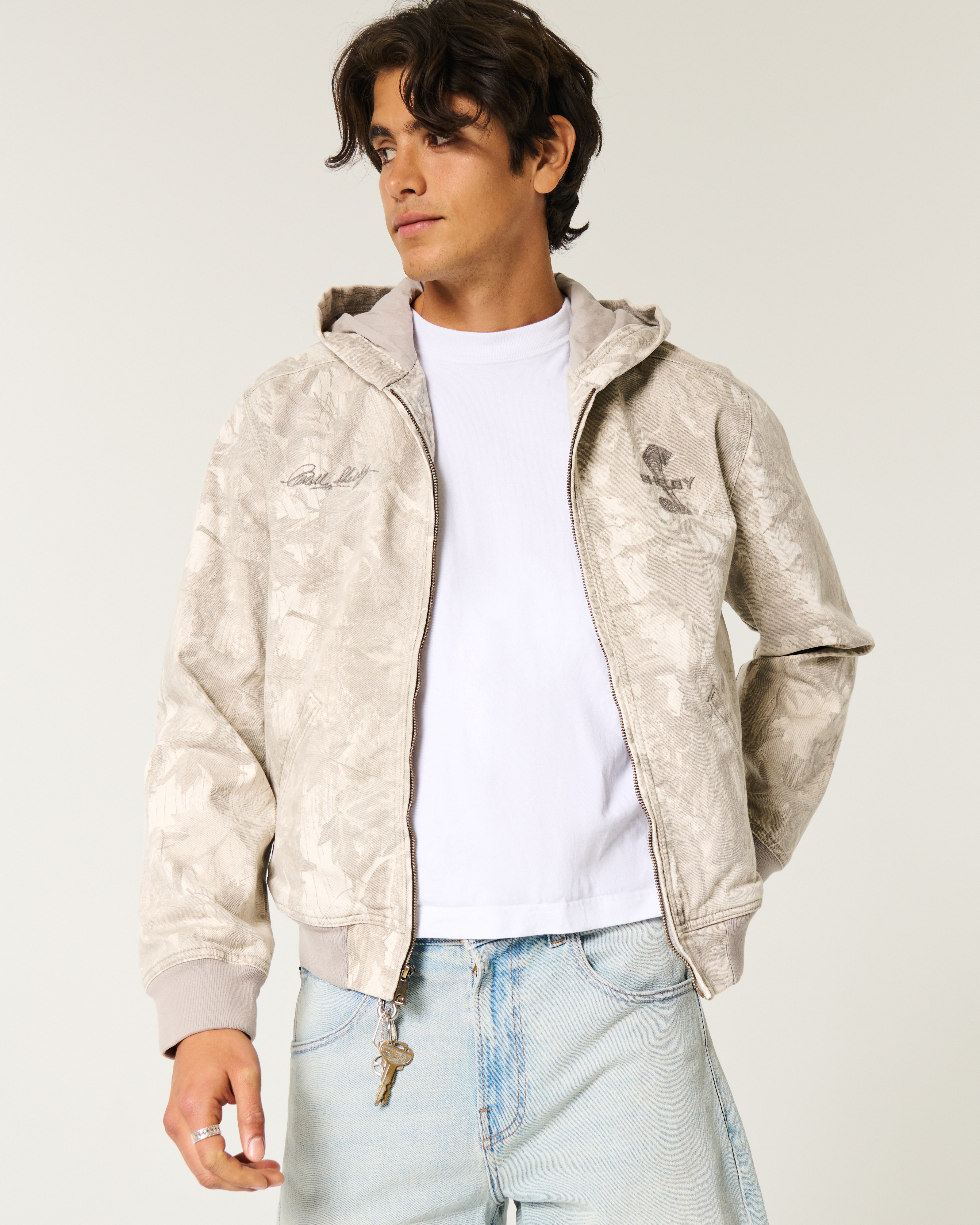 Shelby Graphic Zip-Up Hoodie Jacket