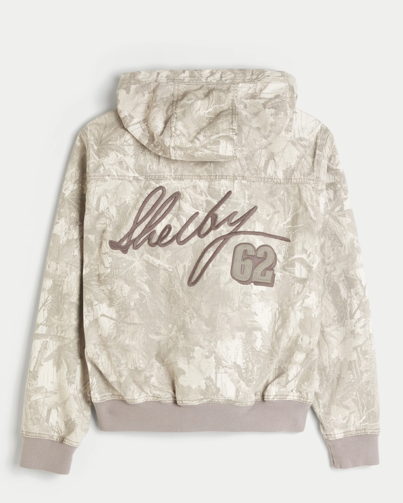 Shelby Graphic Zip-Up Hoodie Jacket