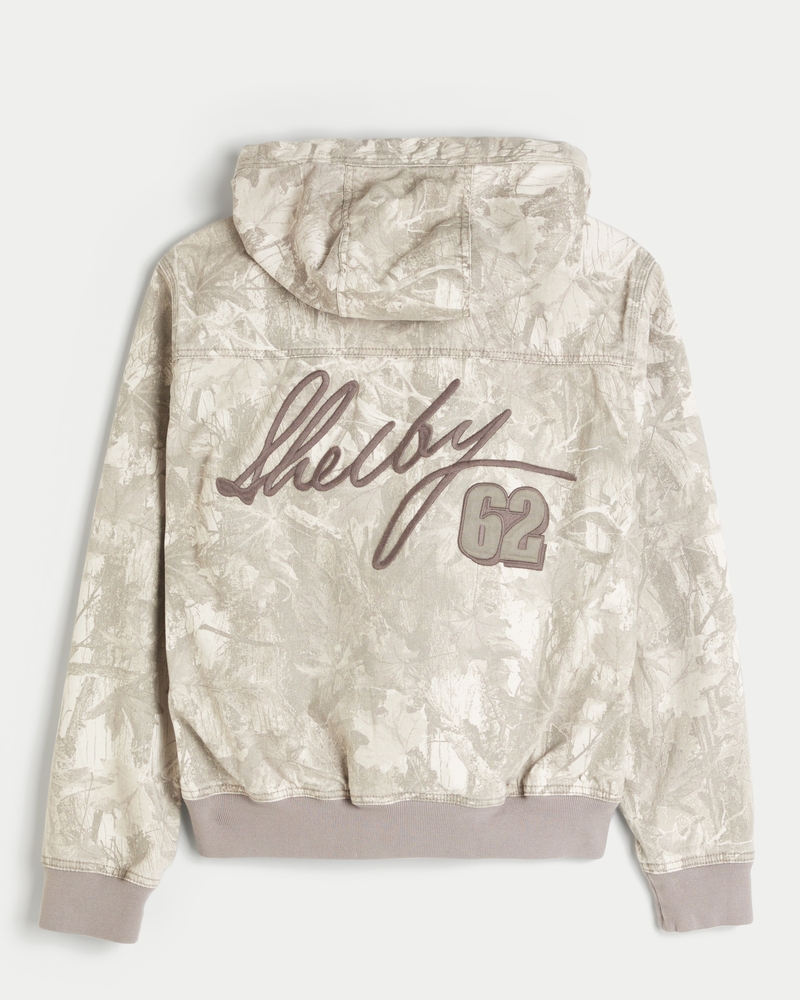 Shelby Graphic Zip-Up Hoodie Jacket