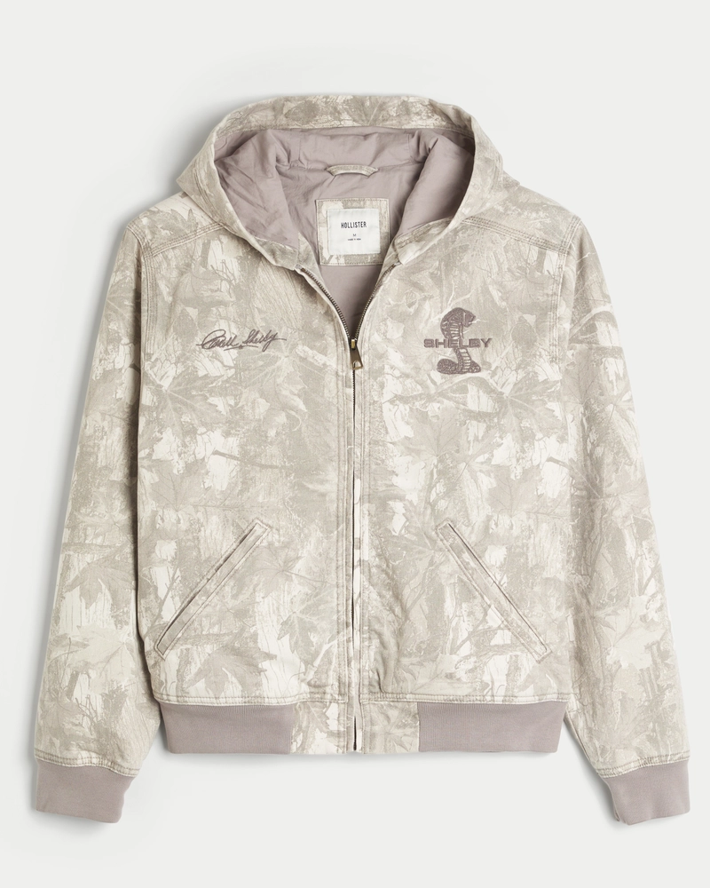 Shelby Graphic Zip-Up Hoodie Jacket