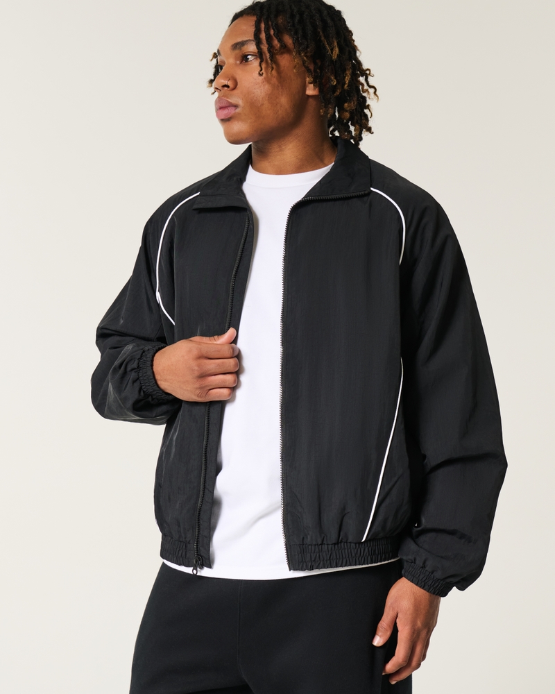 Men's Zip-Up Windbreaker Jacket | Men's Clearance