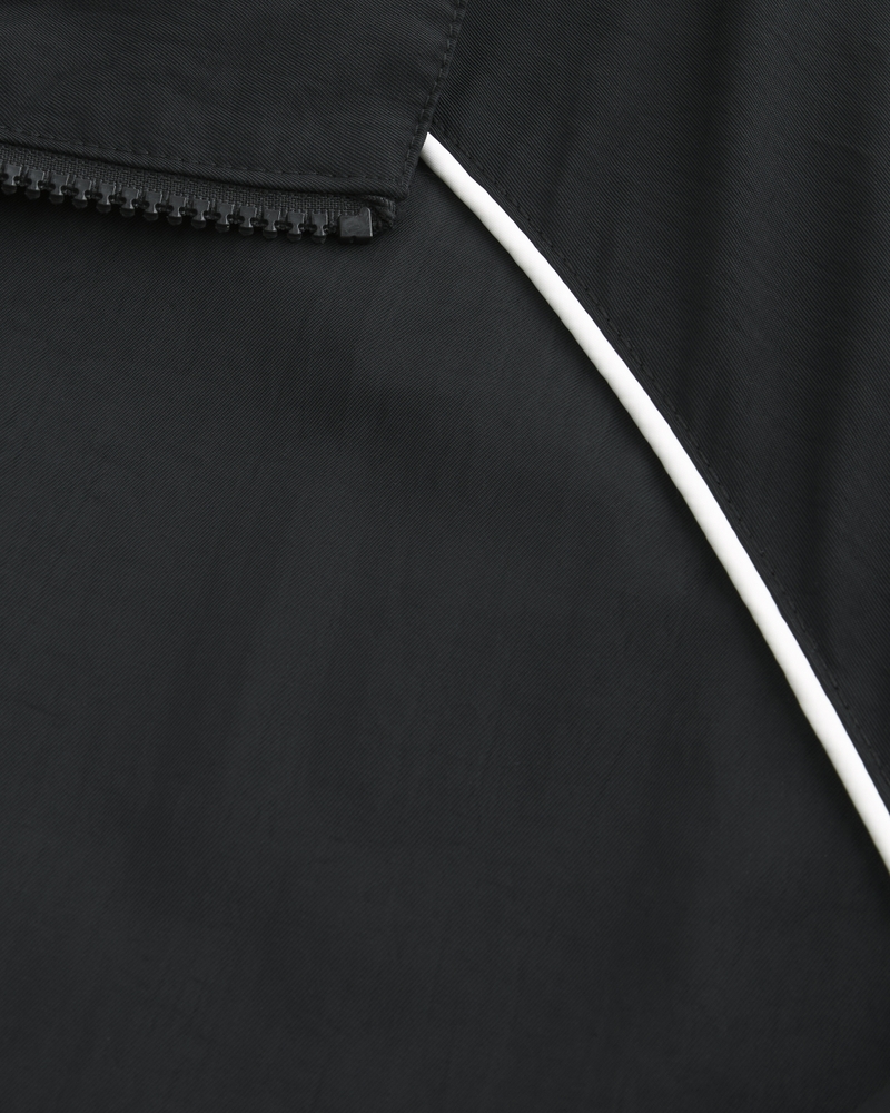 Zip-Up Windbreaker Jacket