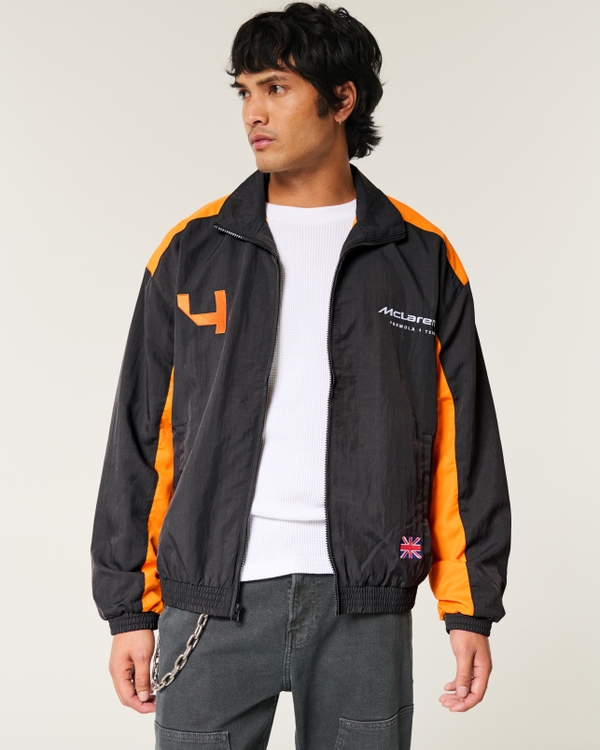 McLaren Racing Graphic Track Jacket, Black view 1