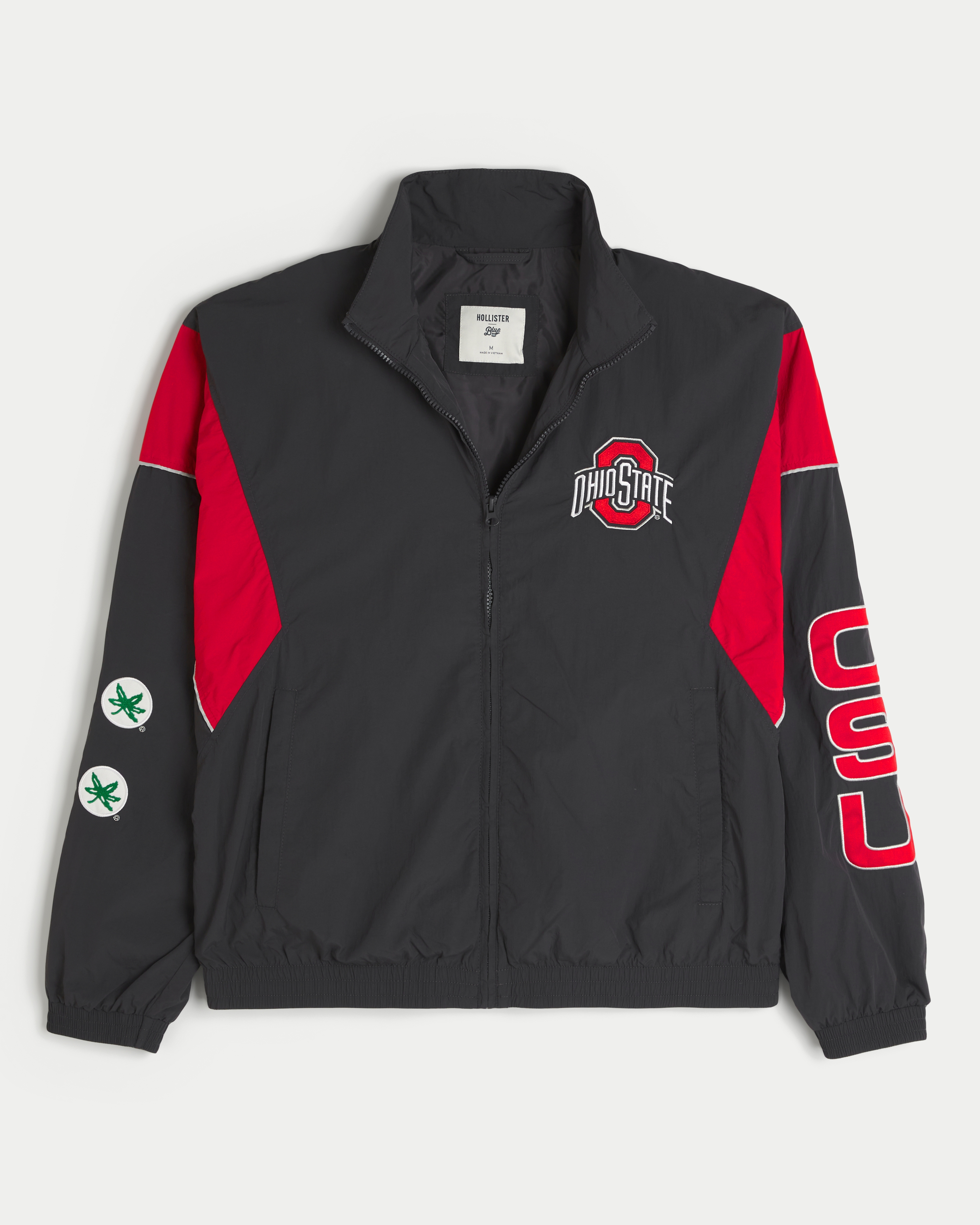The Ohio State University Buckeyes Graphic Windbreaker Jacket
