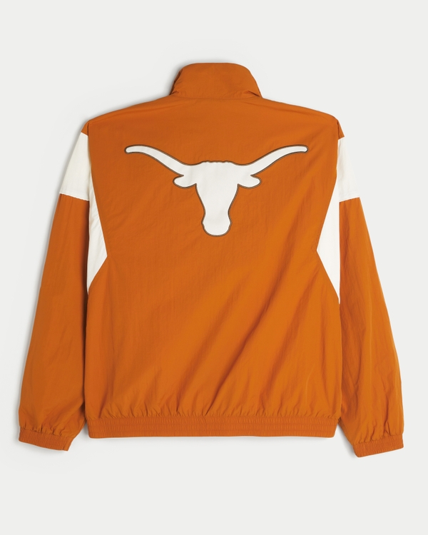 University of Texas Graphic Windbreaker Jacket, Burnt Orange view 1
