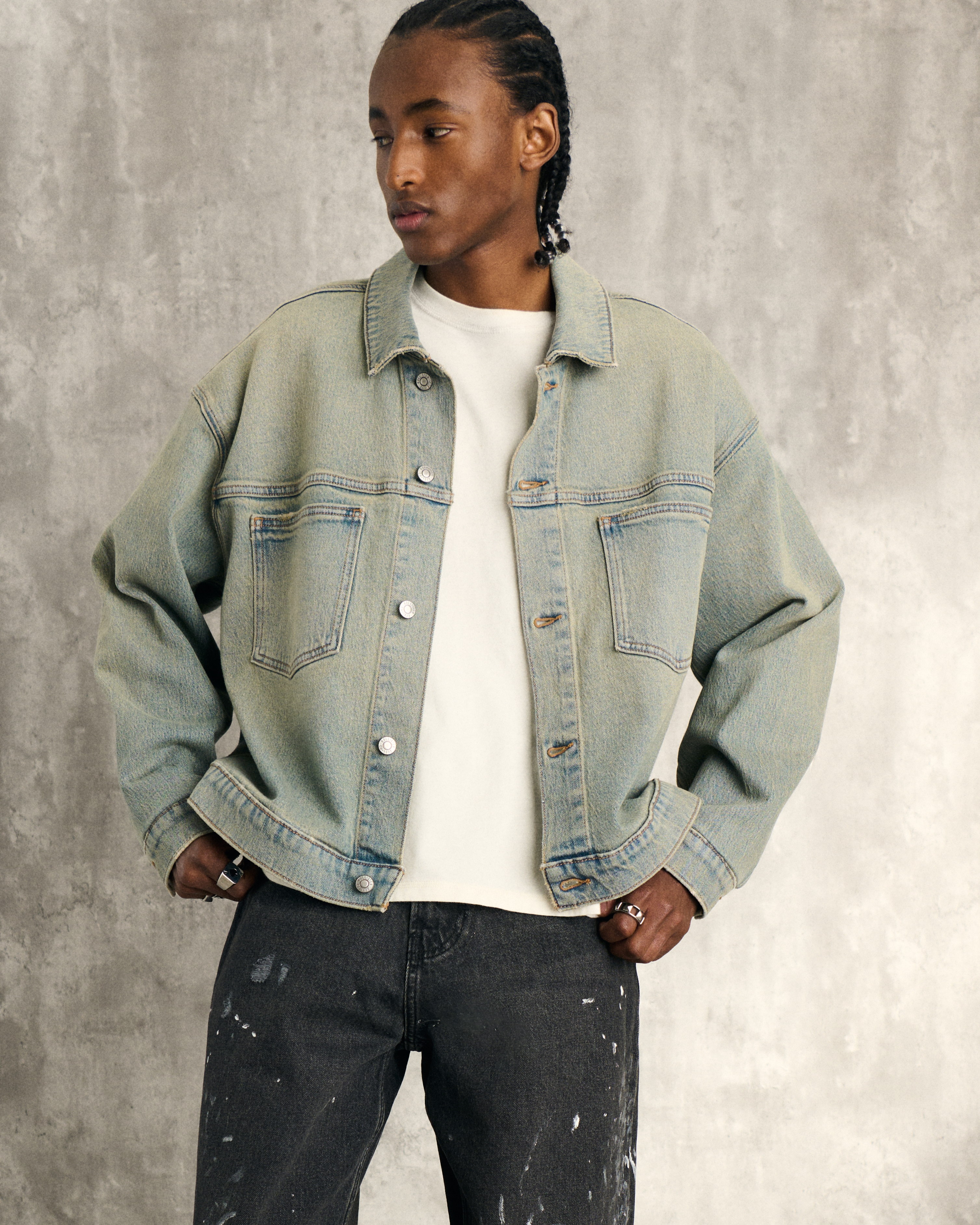 Washed Denim Jacket