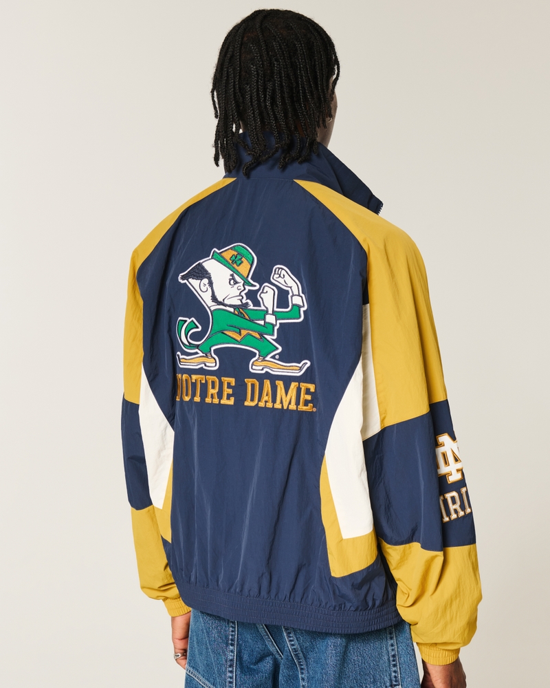University of Notre Dame Fighting Irish Graphic Windbreaker Jacket
