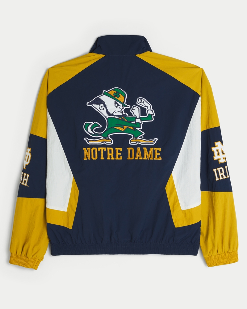 University of Notre Dame Fighting Irish Graphic Windbreaker Jacket