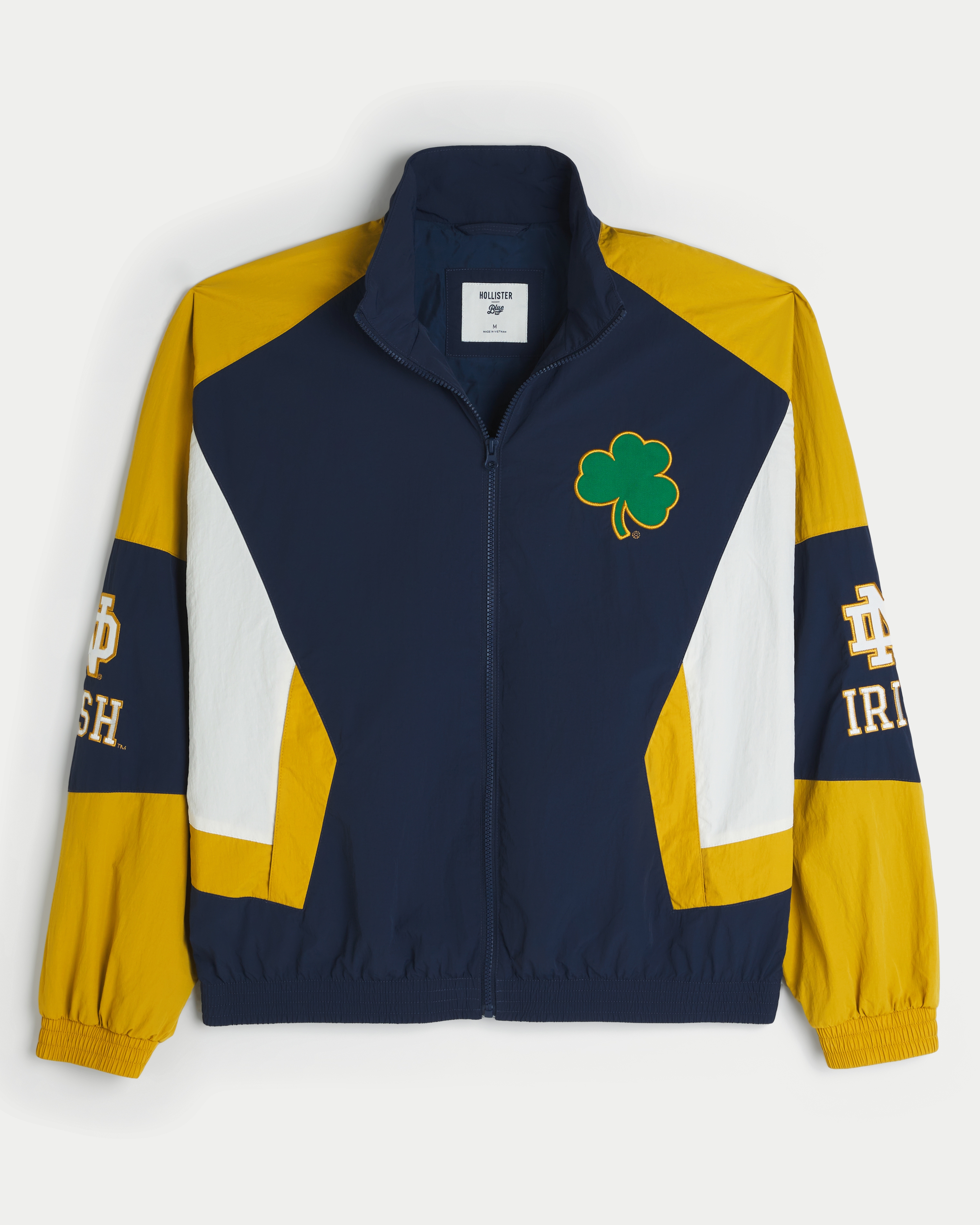 University of Notre Dame Fighting Irish Graphic Windbreaker Jacket