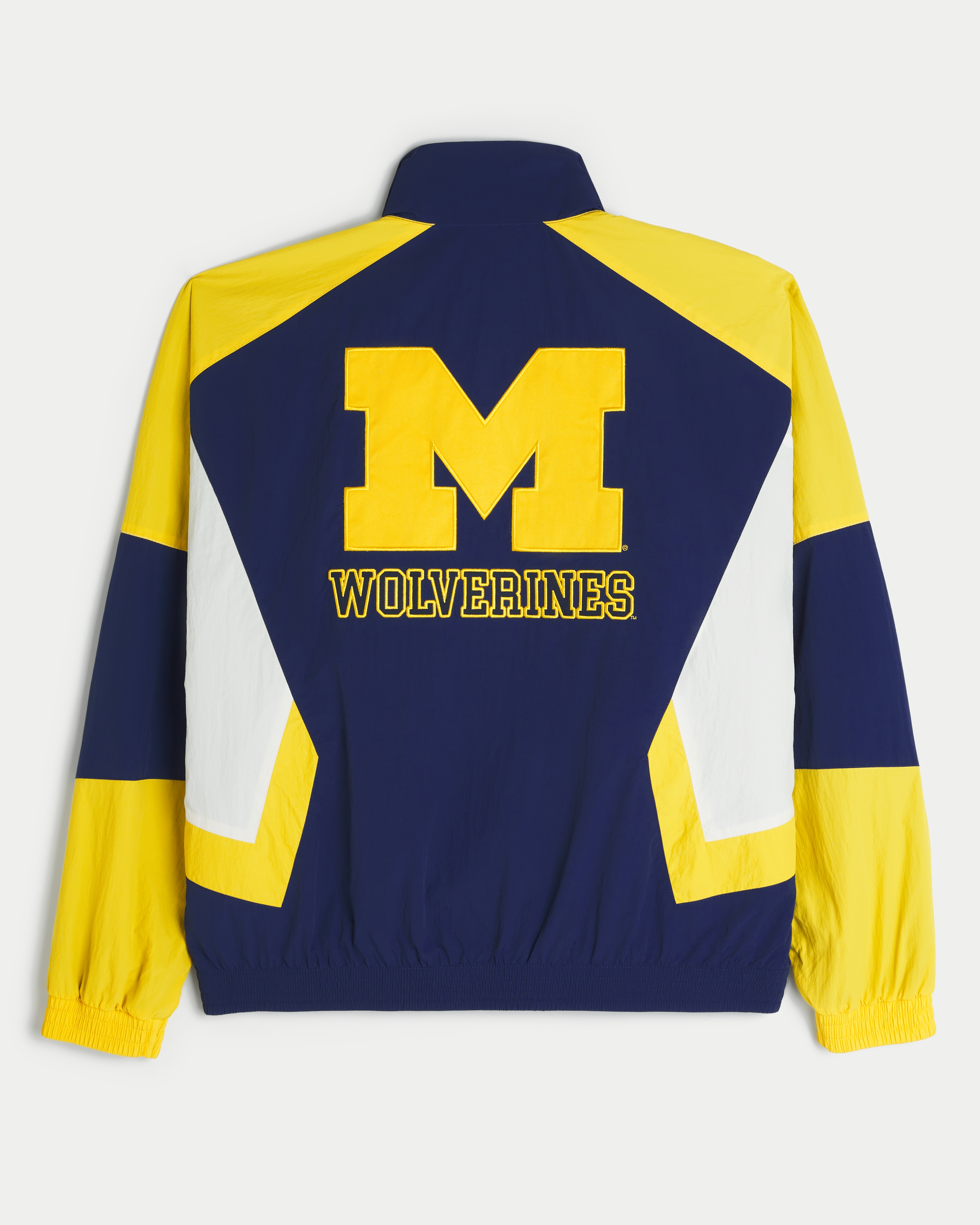 University of Michigan Wolverines Graphic Windbreaker Jacket