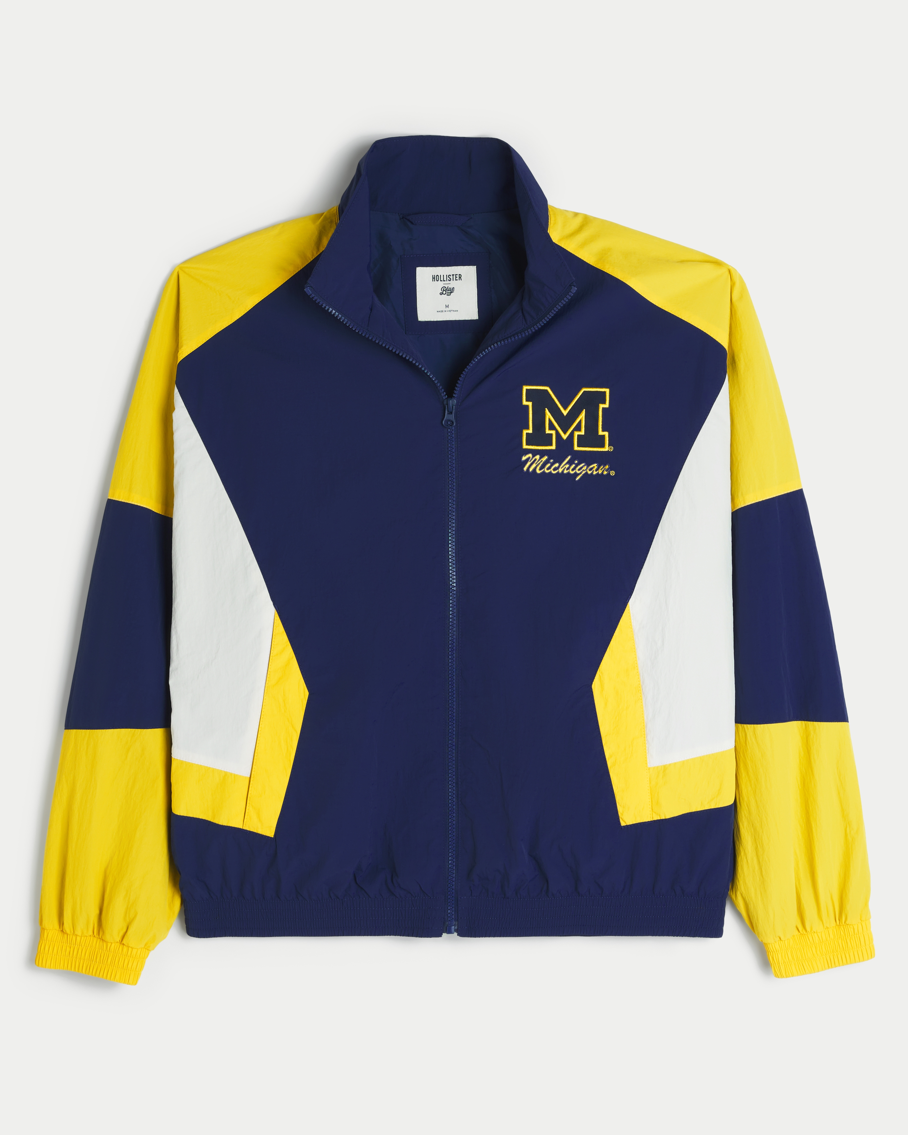 University of Michigan Wolverines Graphic Windbreaker Jacket