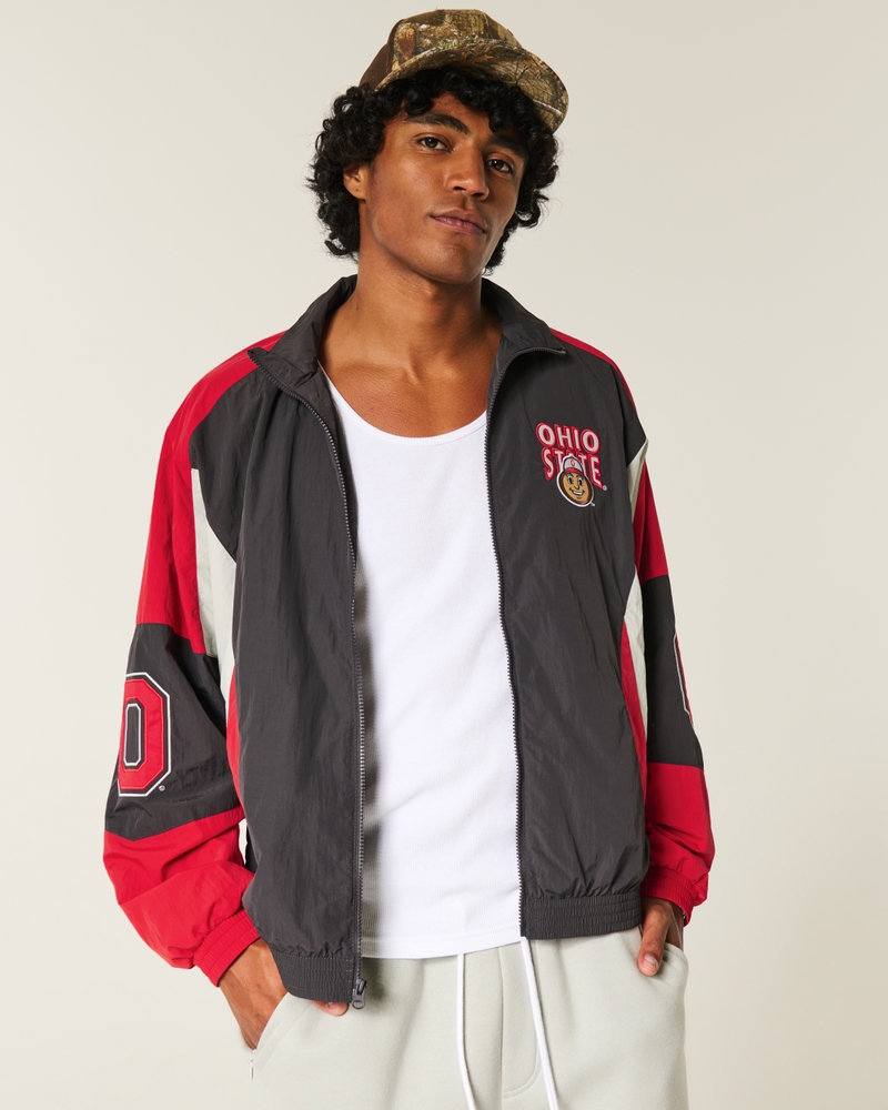 Ohio State University Graphic Windbreaker Jacket