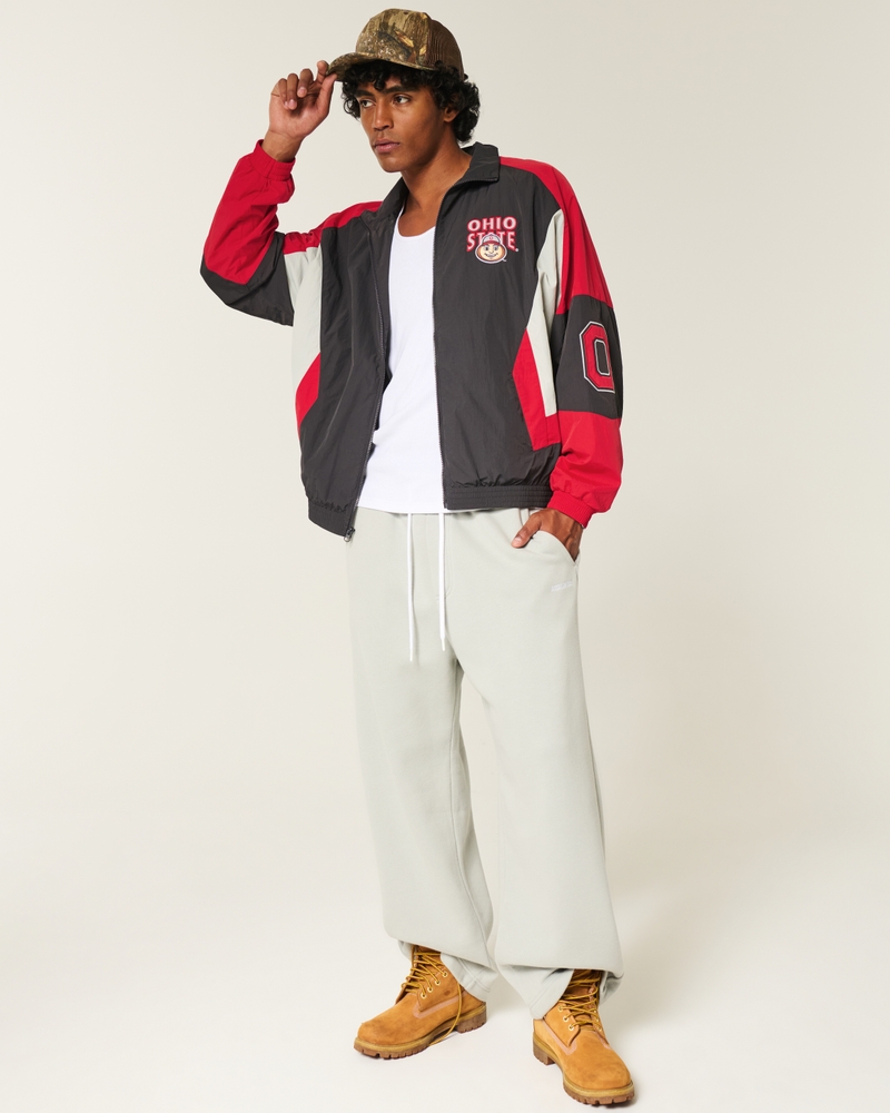 The Ohio State University Buckeyes Graphic Windbreaker Jacket