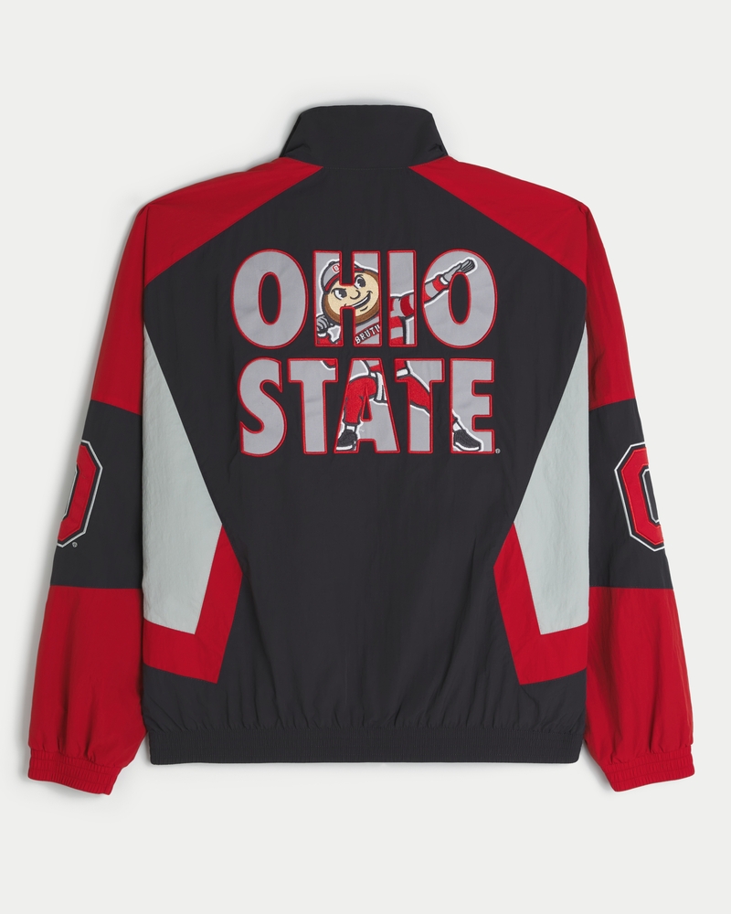 The Ohio State University Buckeyes Graphic Windbreaker Jacket