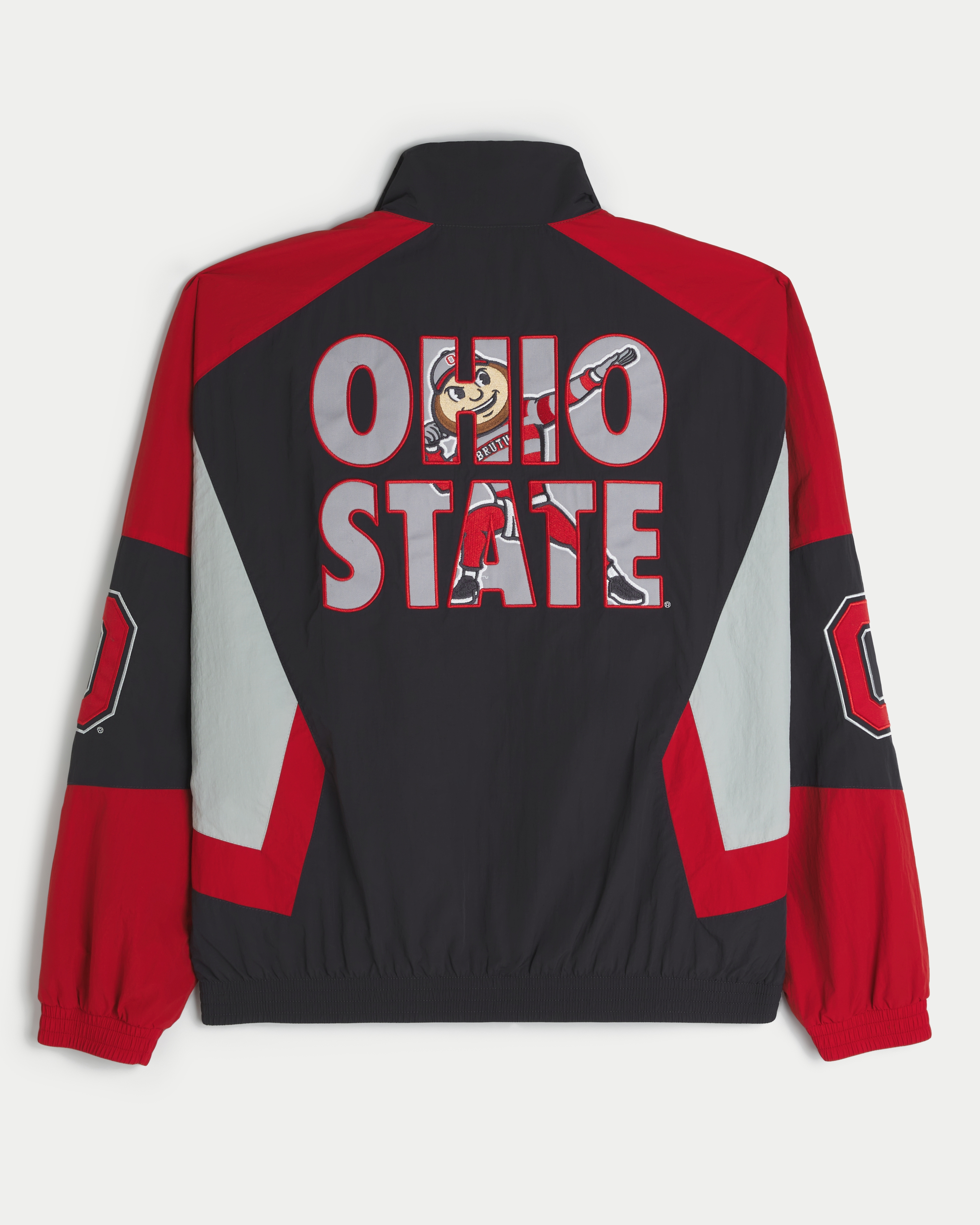 The Ohio State University Buckeyes Graphic Windbreaker Jacket