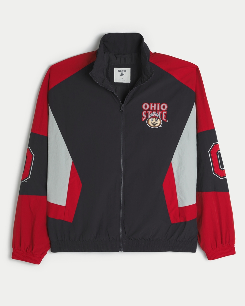 The Ohio State University Buckeyes Graphic Windbreaker Jacket