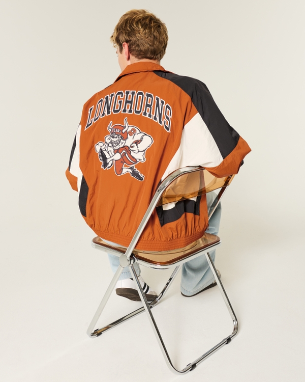 University of Texas at Austin Longhorns Graphic Windbreaker Jacket