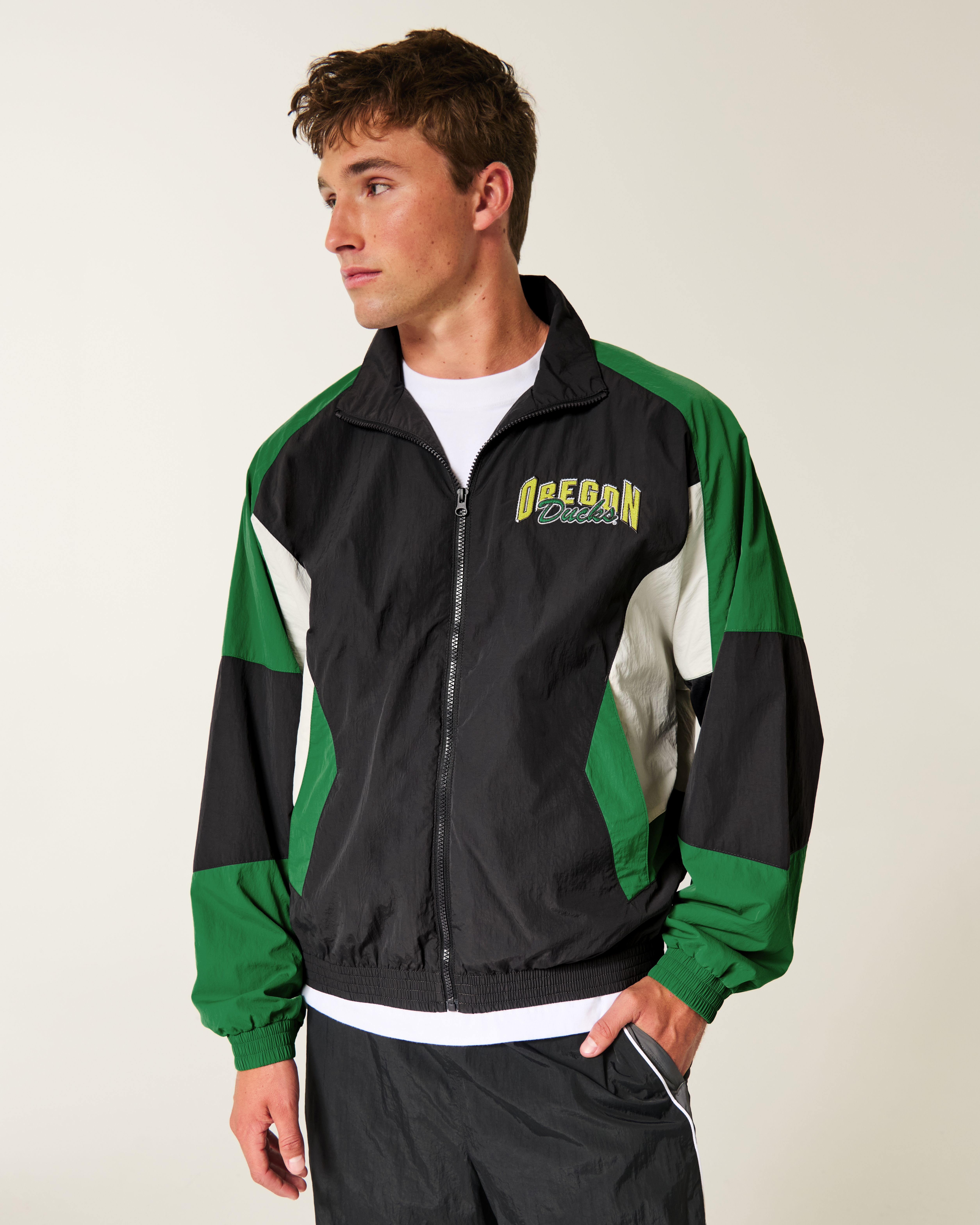 University of Oregon Ducks Graphic Windbreaker Jacket