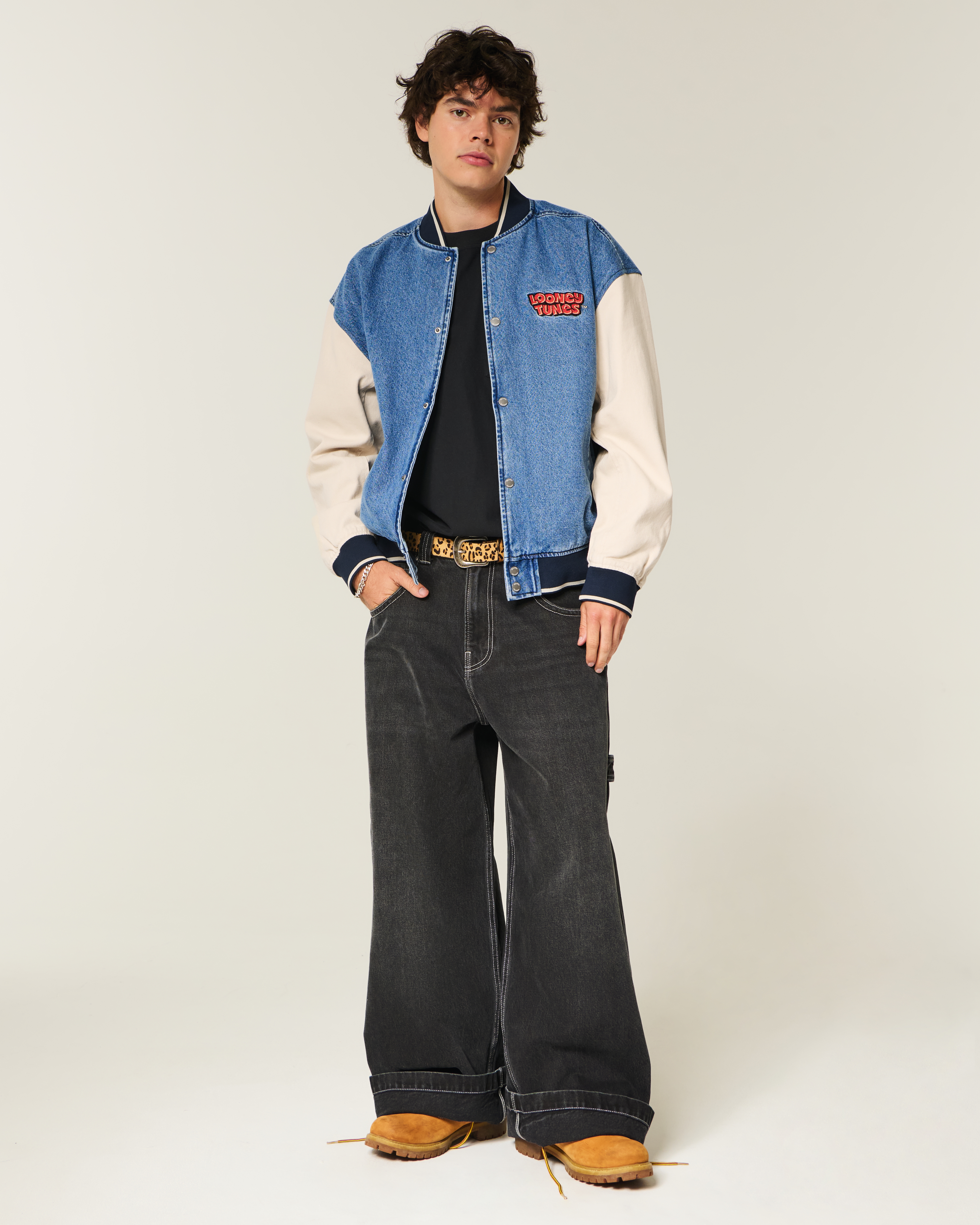 Looney Tunes Graphic Denim Jacket