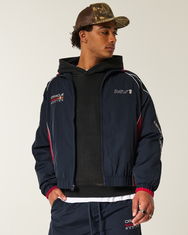 Oracle Red Bull Racing Graphic Track Jacket, Navy view 1