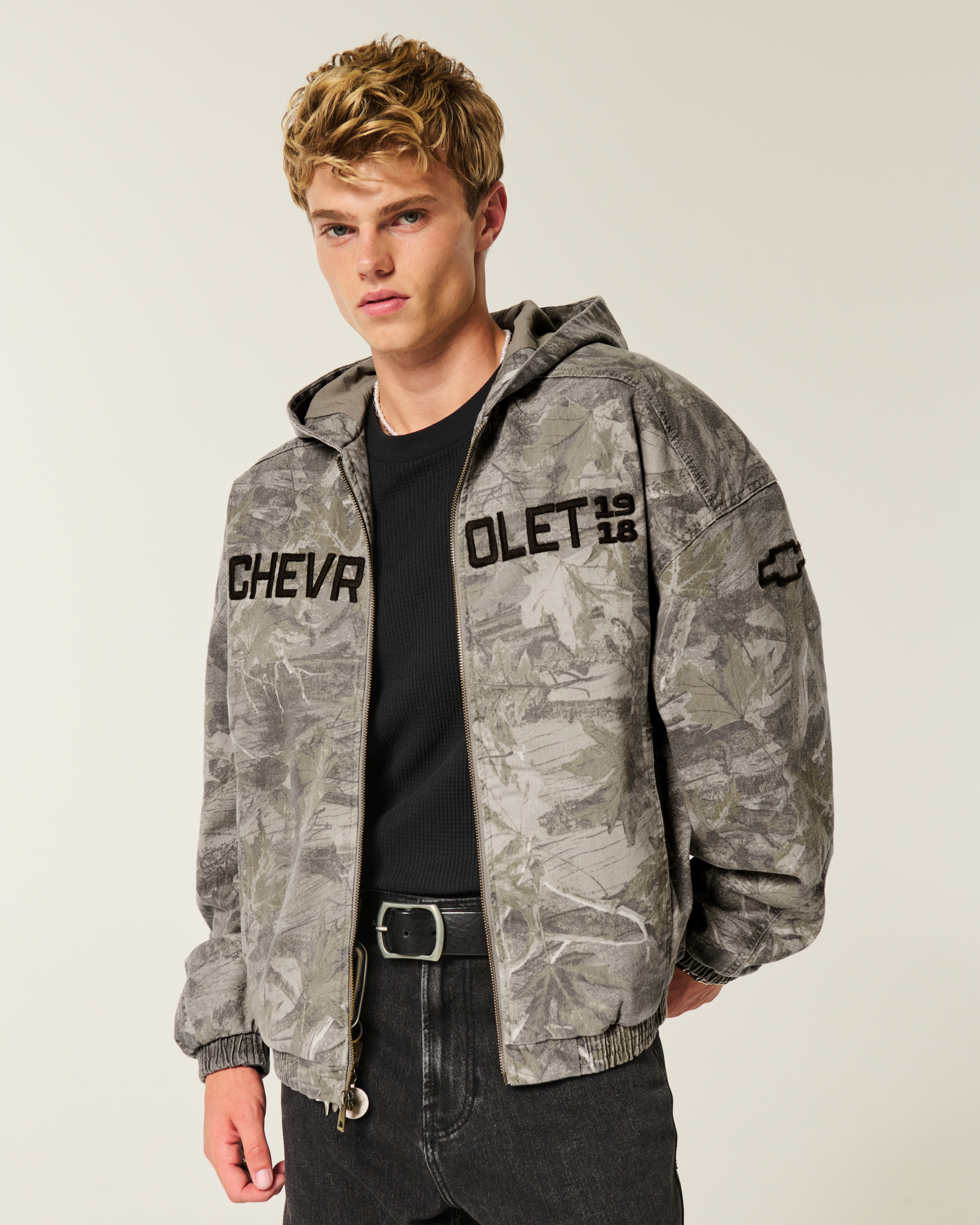 Chevrolet Graphic Camo Skater Jacket