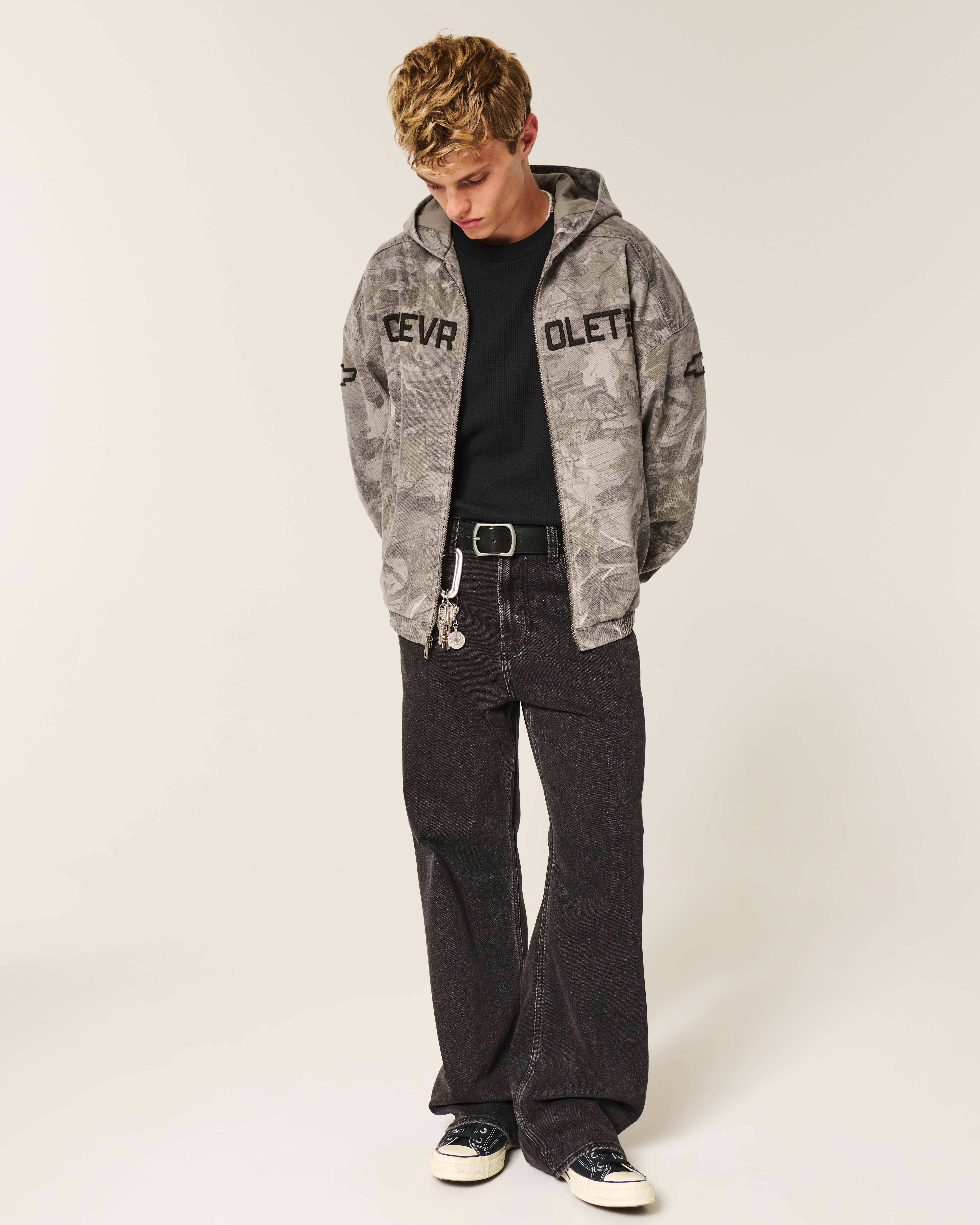 Chevrolet Graphic Camo Skater Jacket
