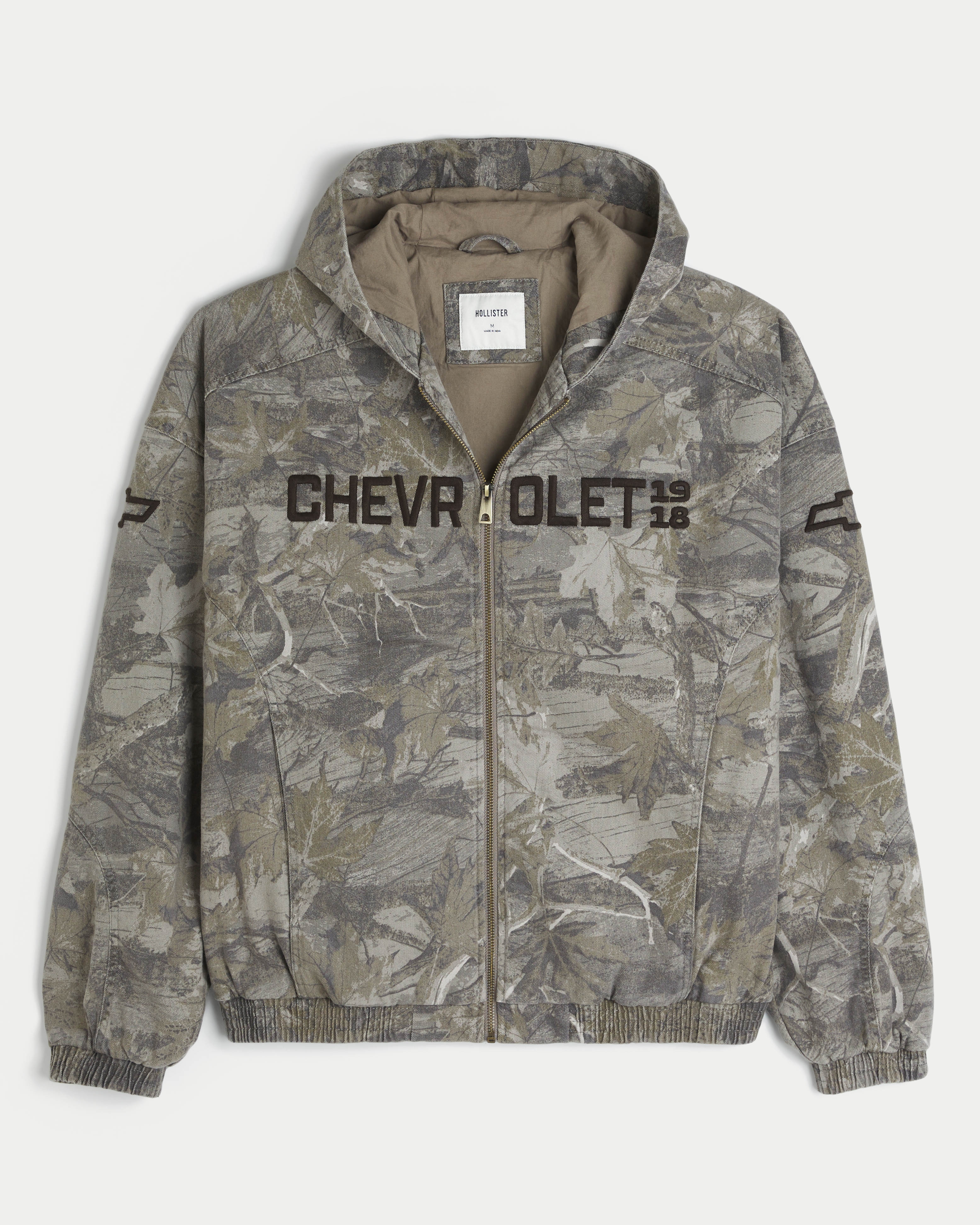 Men's Chevrolet Graphic Camo Skater Jacket | Men's Jackets