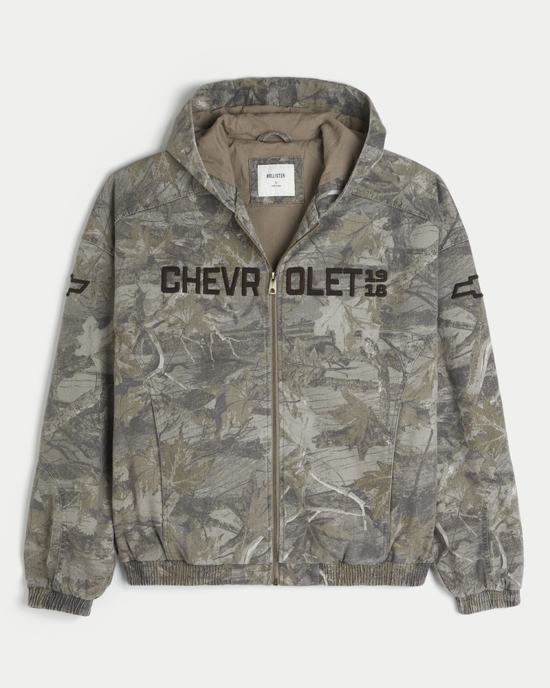 Chevrolet Graphic Camo Skater Jacket
