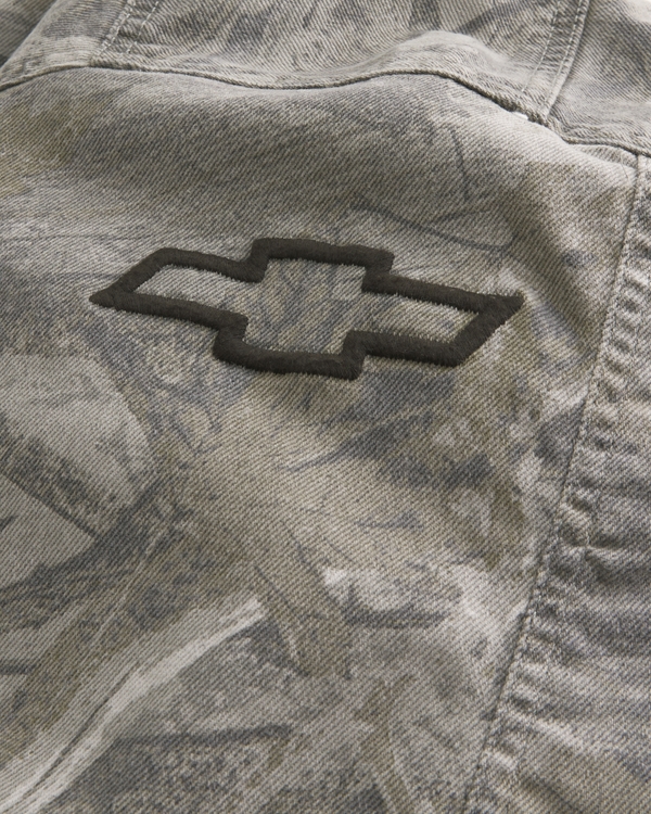 Chevrolet Graphic Camo Skater Jacket