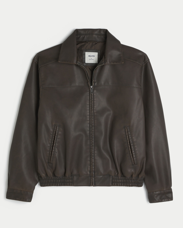 Faux Leather Jacket