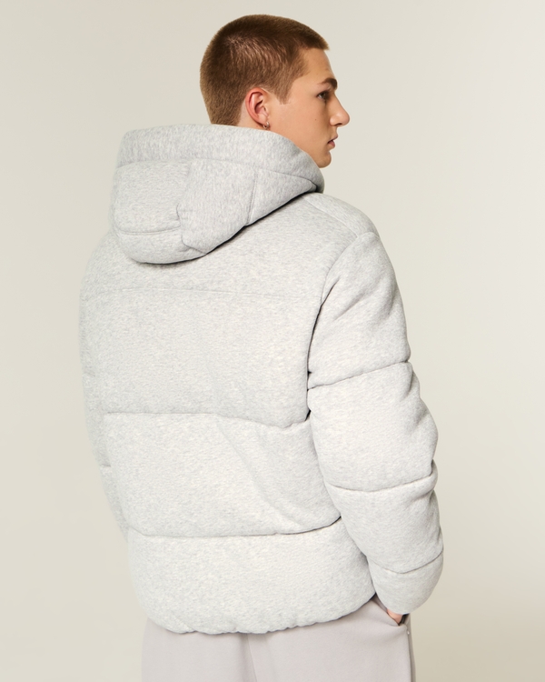 Hollister Feel Good Fleece Puffer Jacket