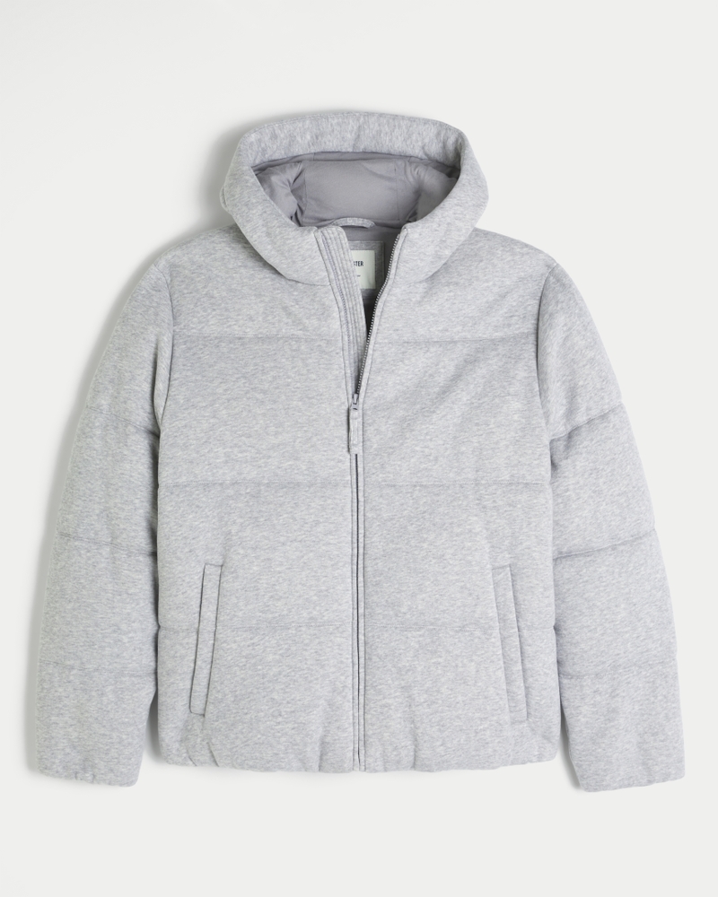 Hollister Feel Good Fleece Puffer Jacket