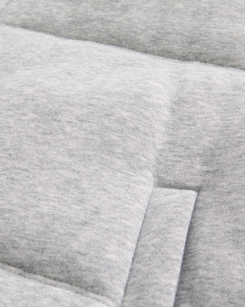 Hollister Feel Good Fleece Puffer Jacket