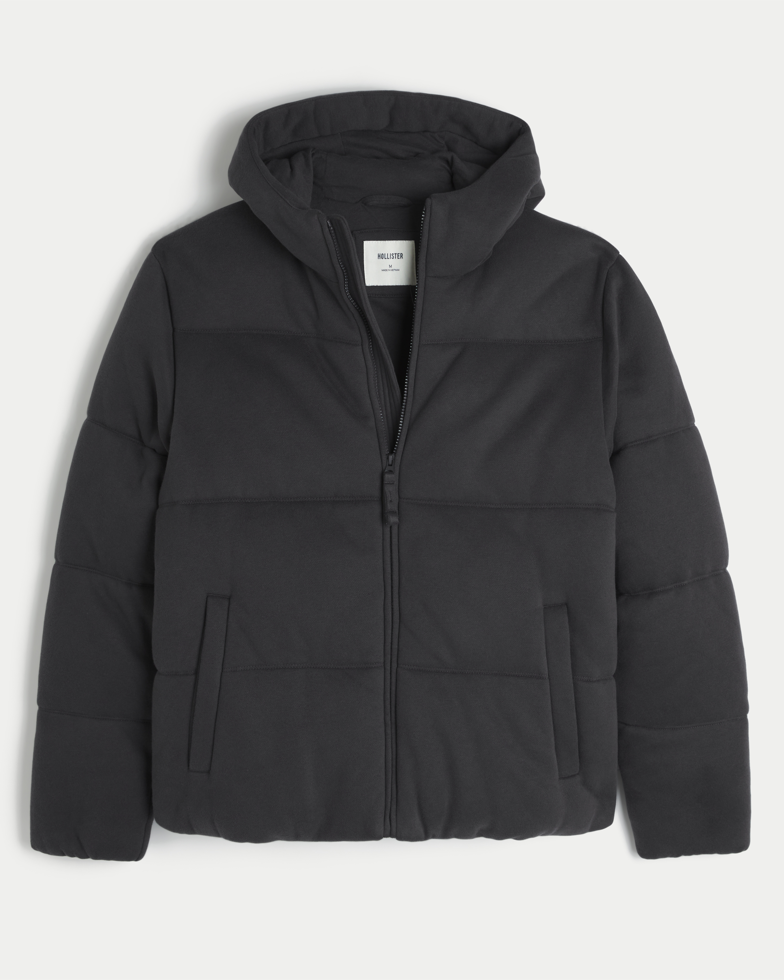 Hollister Feel Good Fleece Puffer Jacket