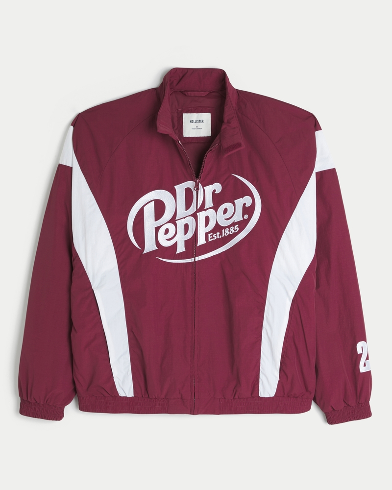Men's Dr Pepper Graphic Racing Jacket | Men's Jackets & Coats