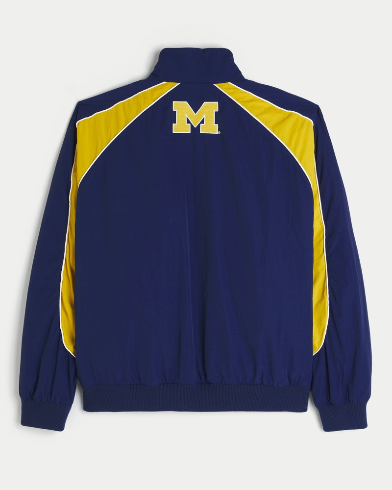 University of Michigan Wolverines Graphic Windbreaker Jacket