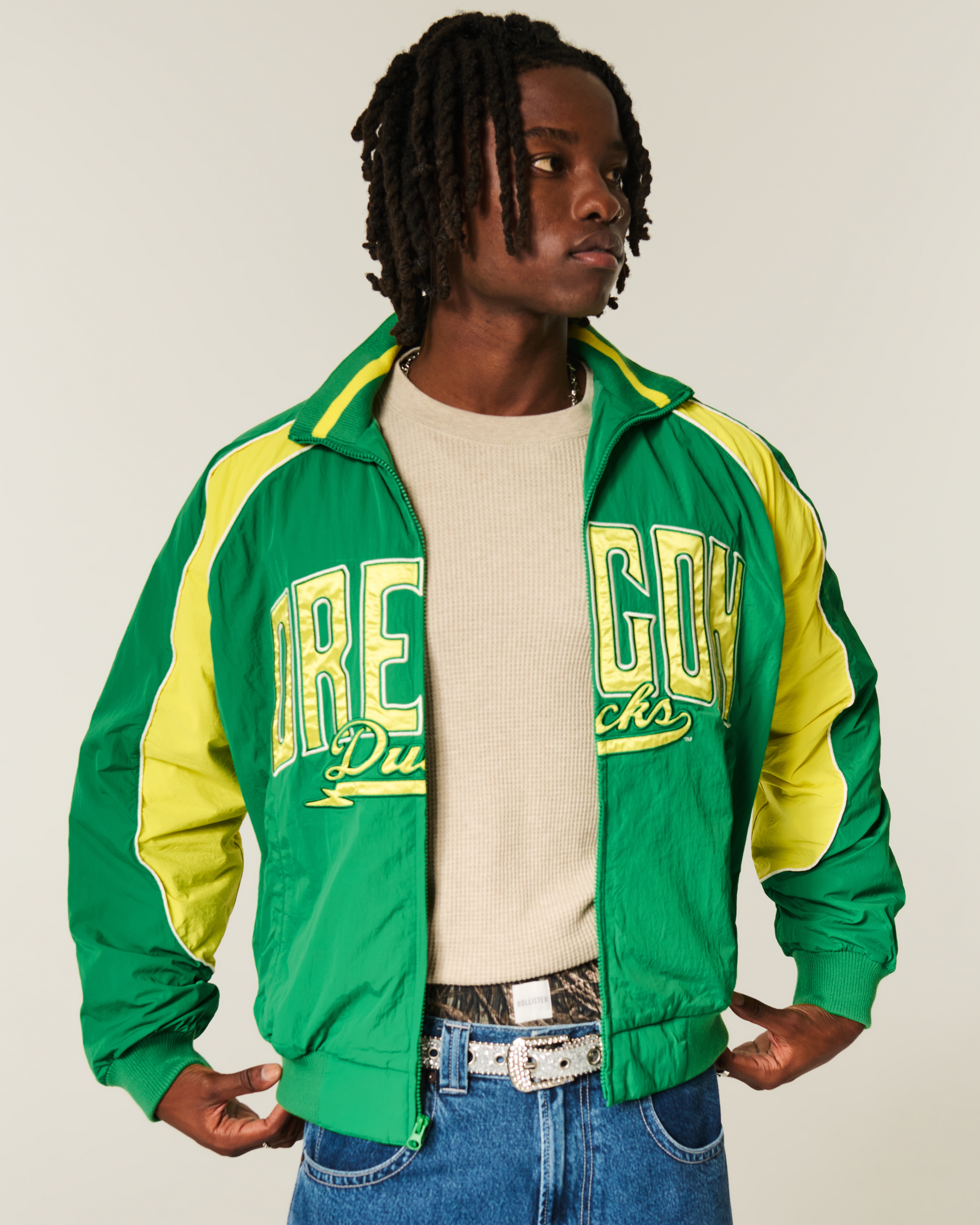 University of Oregon Ducks Graphic Windbreaker Jacket