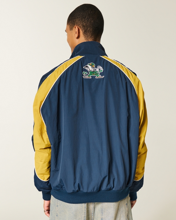 University of Notre Dame Fighting Irish Graphic Windbreaker Jacket