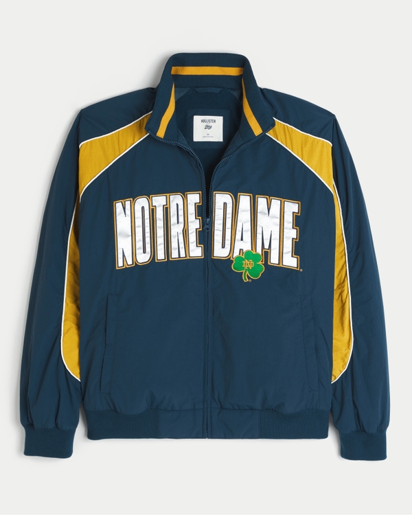 University of Notre Dame Fighting Irish Graphic Windbreaker Jacket
