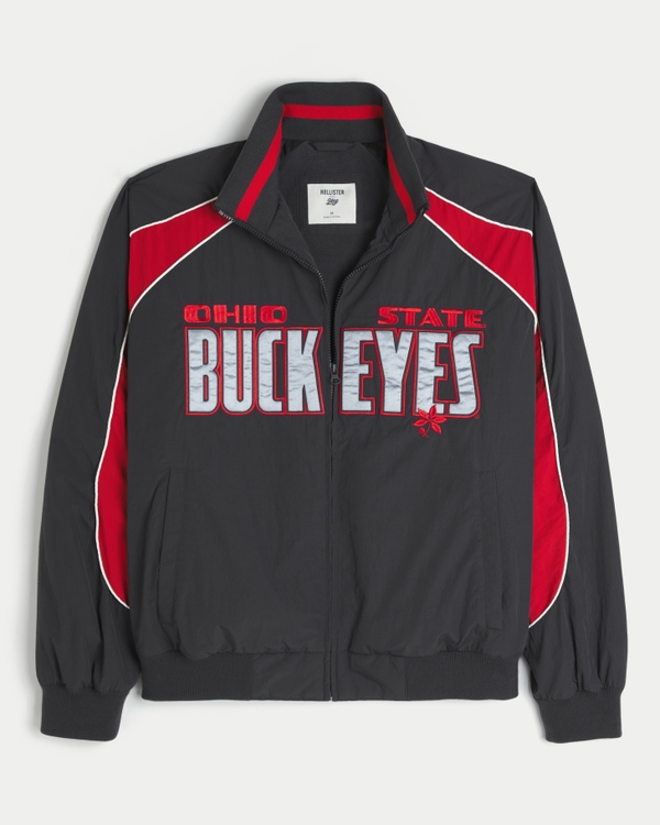 The Ohio State University Buckeyes Graphic Windbreaker Jacket