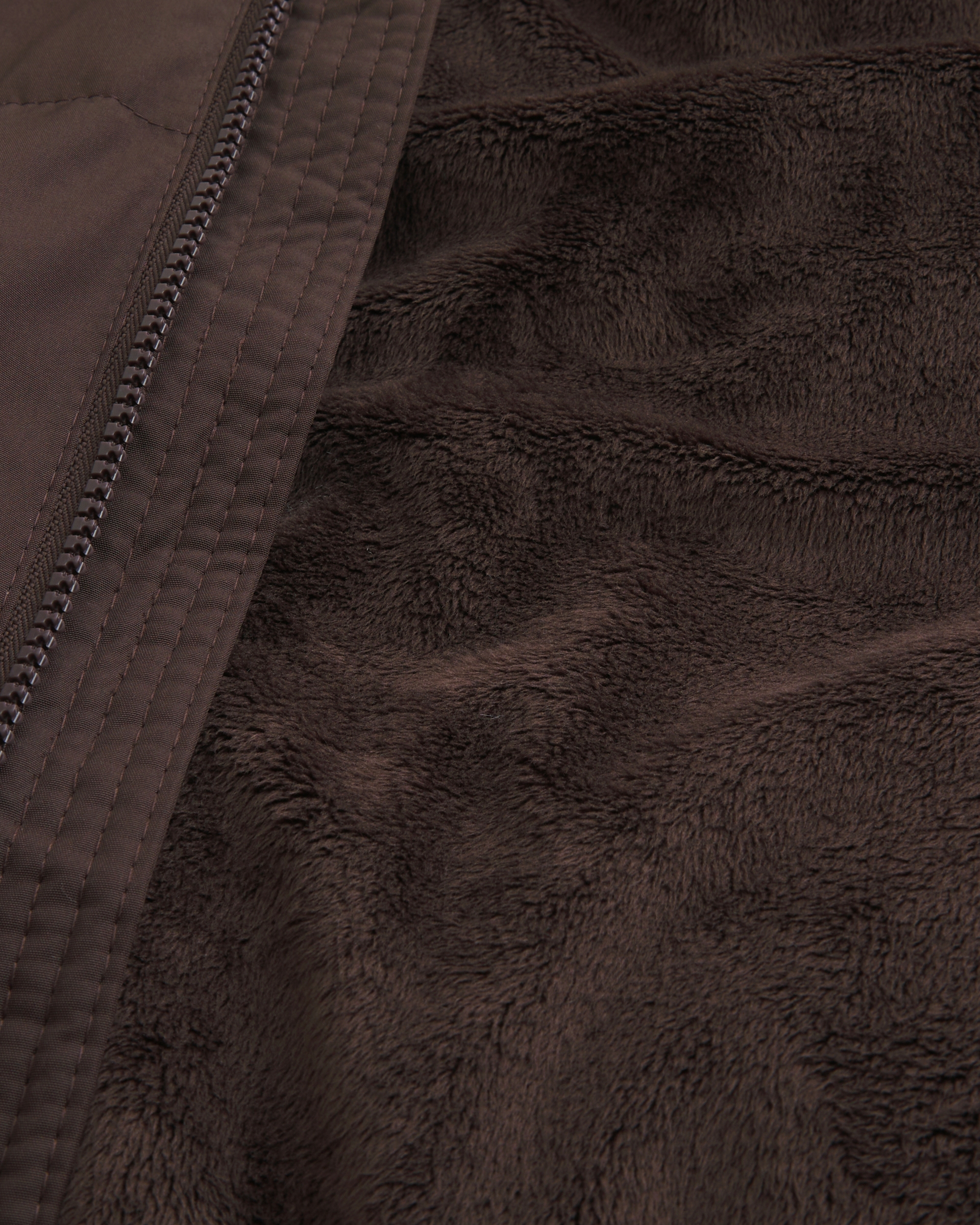 Hooded Faux Fur-Lined Puffer Jacket