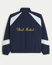 Fleece-Lined Real Madrid CF Graphic Track Jacket
