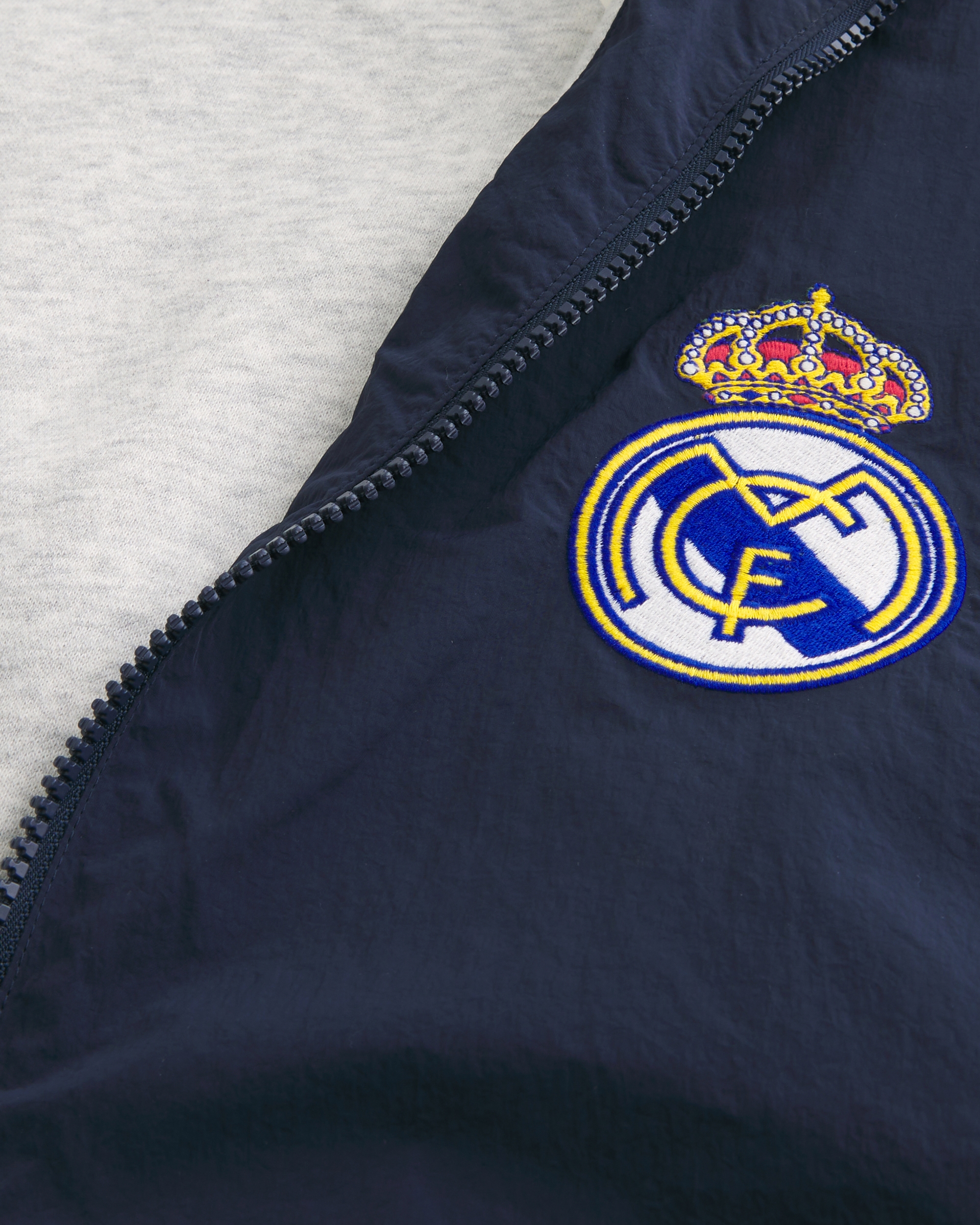 Fleece-Lined Real Madrid CF Graphic Track Jacket