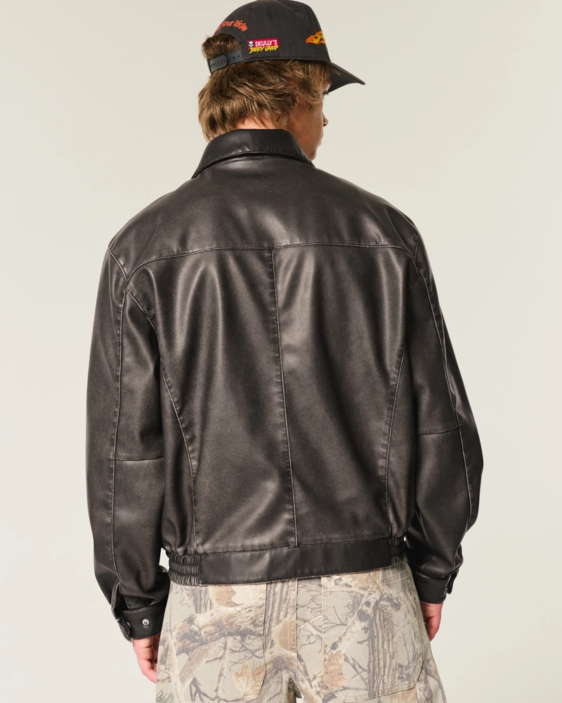 Vegan Leather Jacket