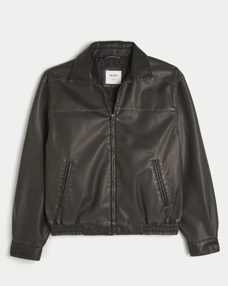 Vegan Leather Jacket