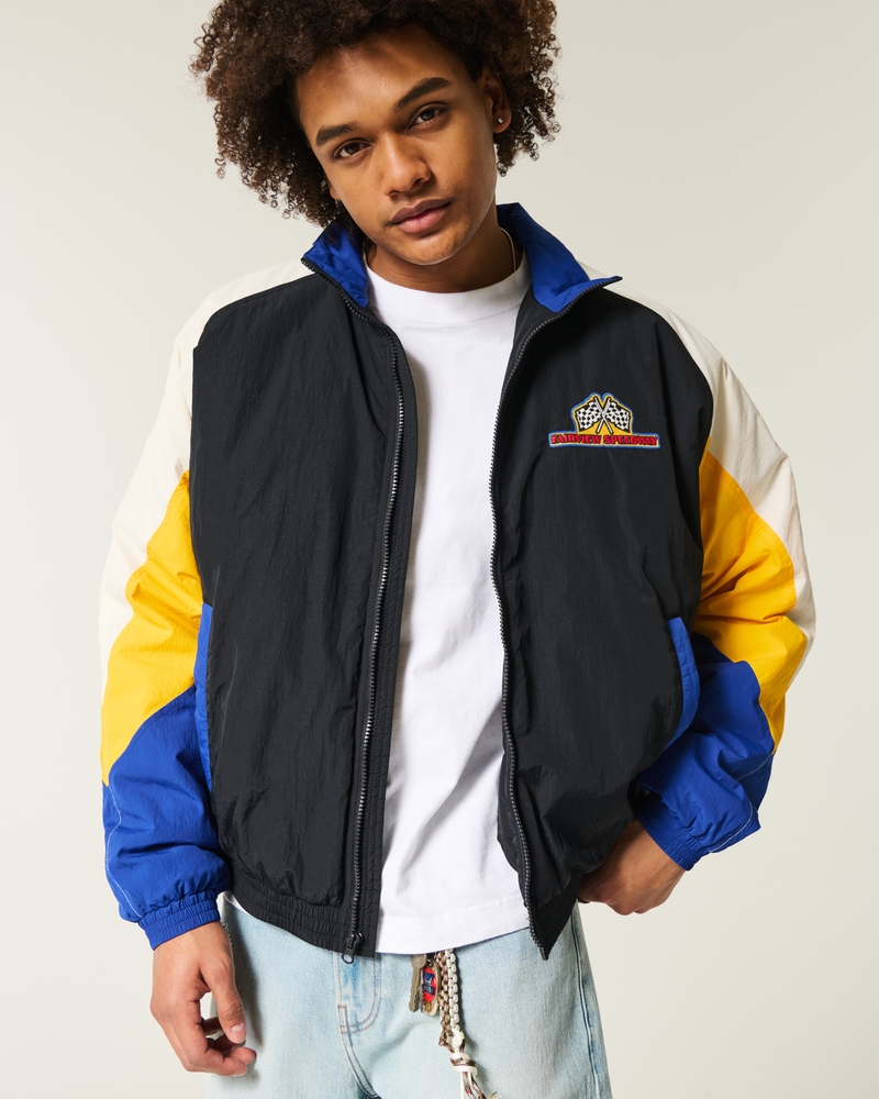 Fairview Speedway Graphic Windbreaker Jacket